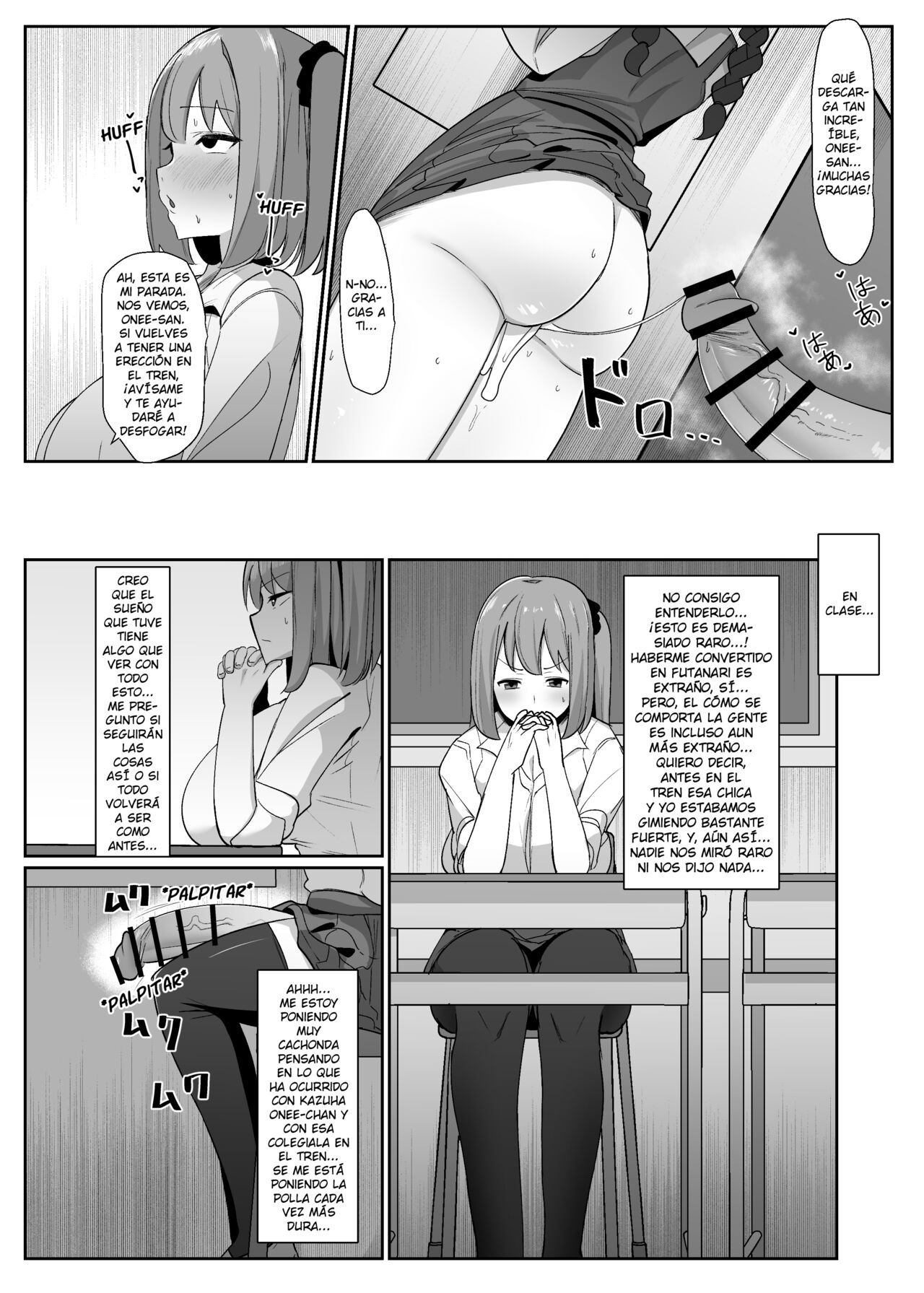 Aruhi Totsuzen Futanari wa Bokki shitara shasei suru no ga Atarimae no Sekai ni nattara - ¡Un día me desperté y de repente hacer eyacular a las futanaris era lo más normal del mundo! page 9 full