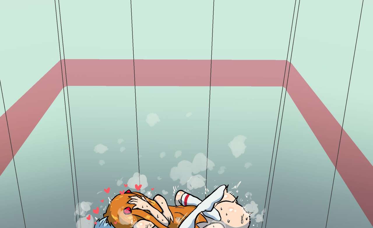 Evangelion Elevator Yuri page 4 full