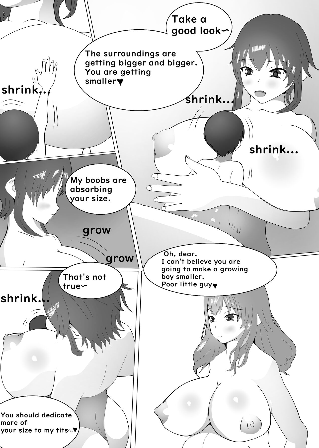 A woman Who Gets Bigger And A Man Who Gets Smaller page 5 full