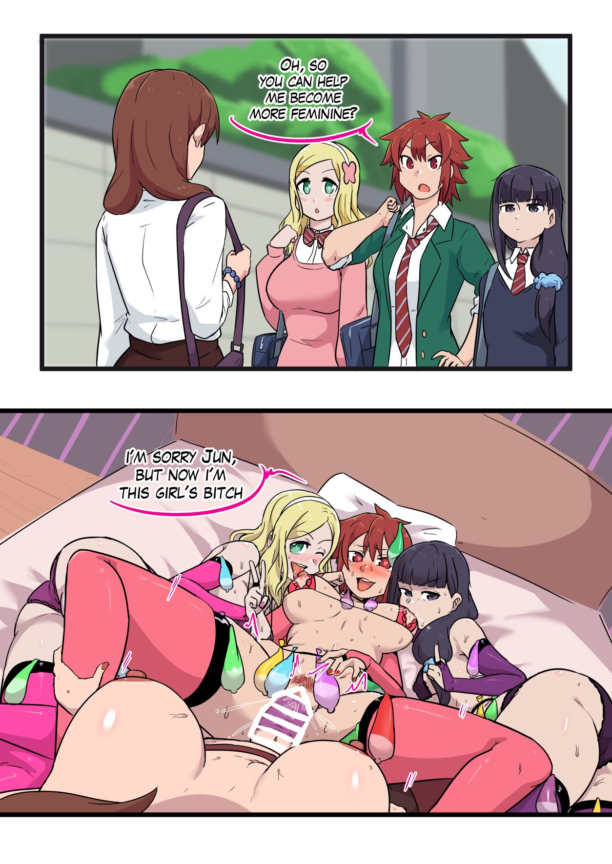Tomo-chan is a bitch page 3 full