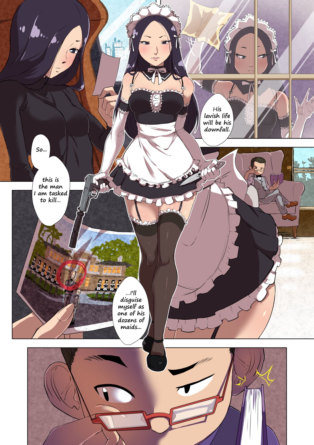 Spy Girl page 1 full