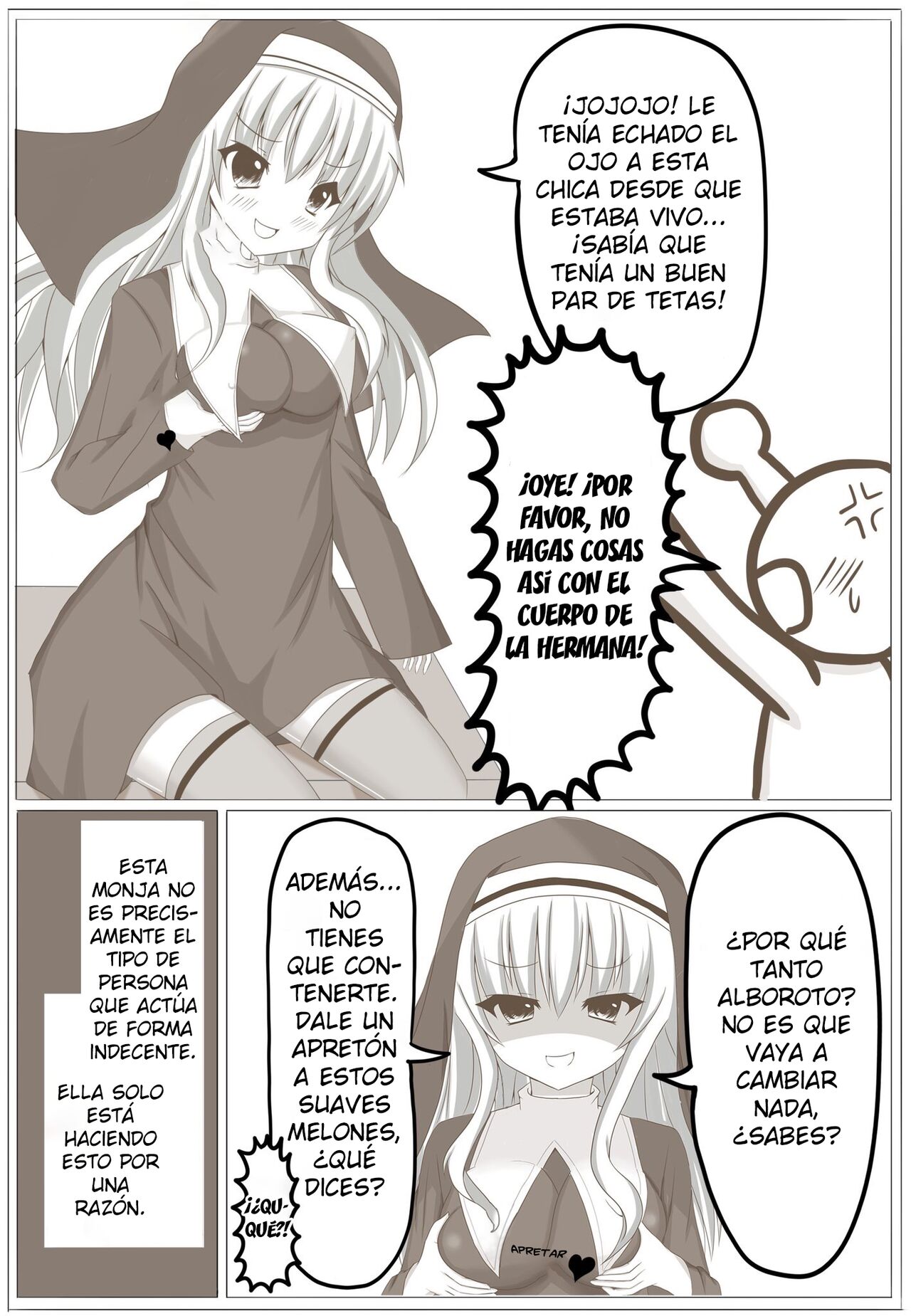 Nun Possession | Posesión de la hermana page 1 full