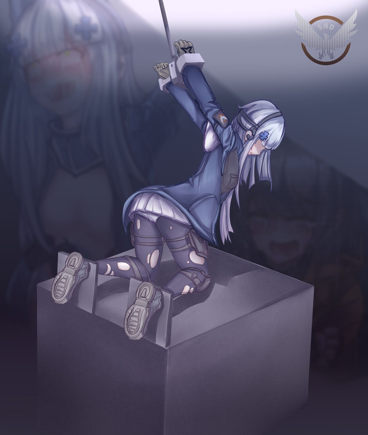 The Crucifixion of Agent HK416 - Textless page 1 full