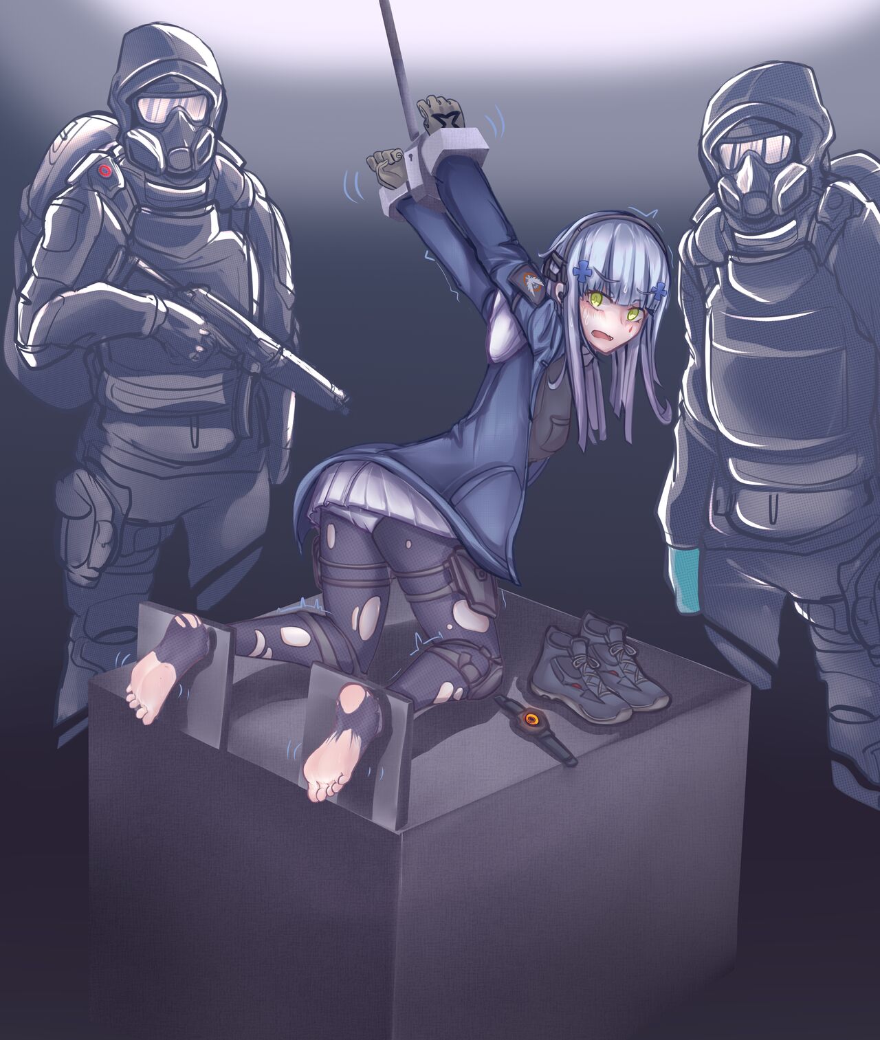 The Crucifixion of Agent HK416 - Textless page 8 full
