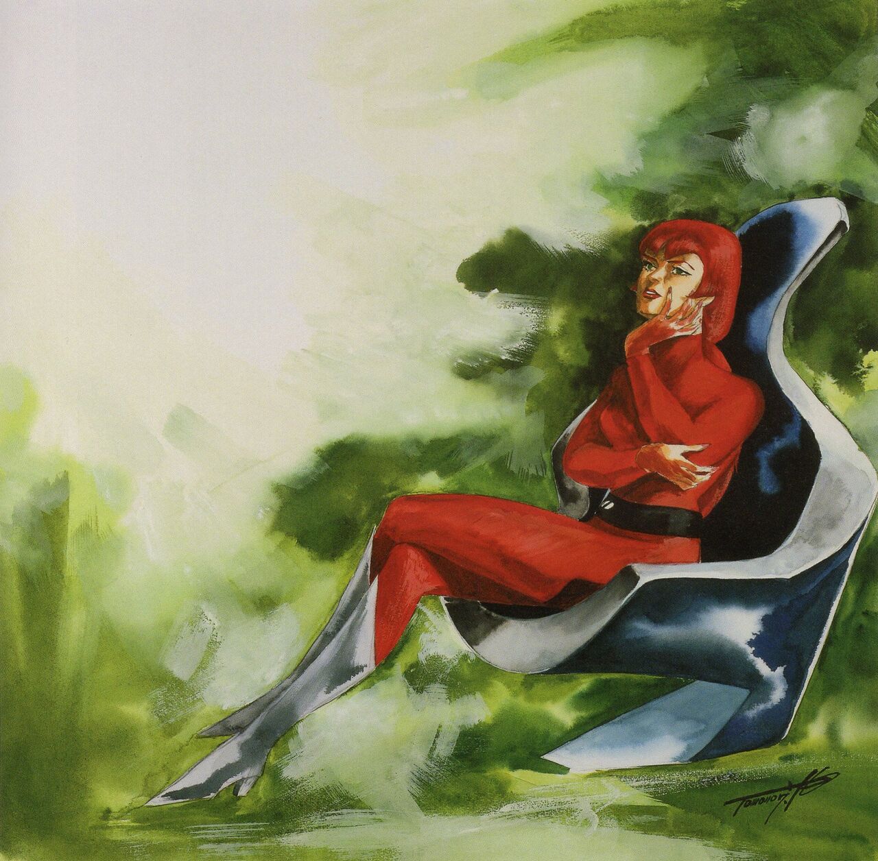 Tomonori Kogawa Sunrise Animation Artworks book page 4 full
