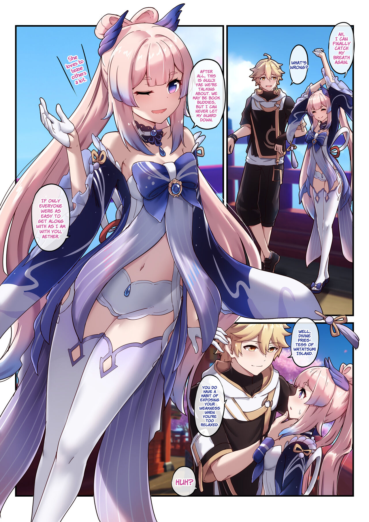 Kokomi and Miko ~ Love is war page 3 full