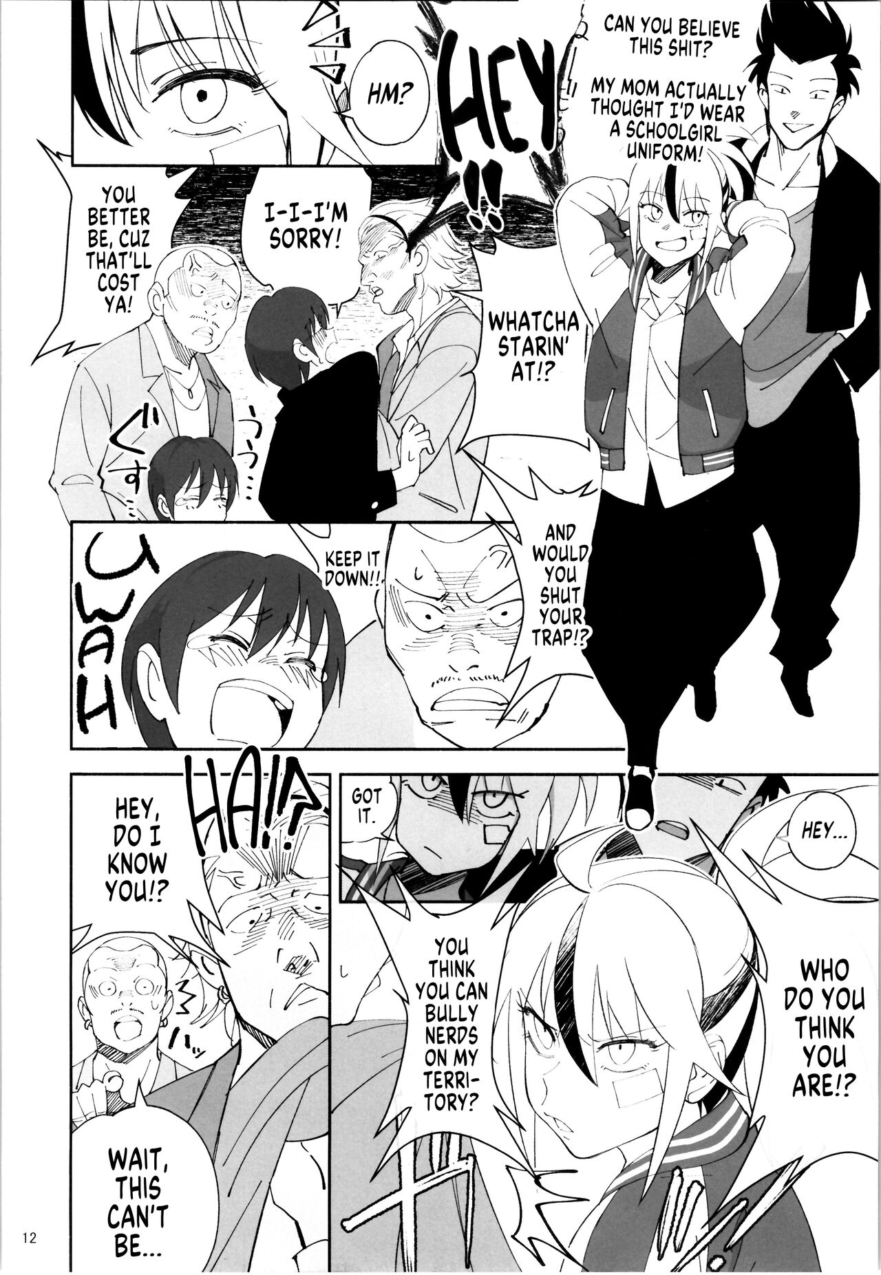 TS? NTR? Joutou da Kora! | TS? NTR? Imma Kick Your Ass! page 10 full