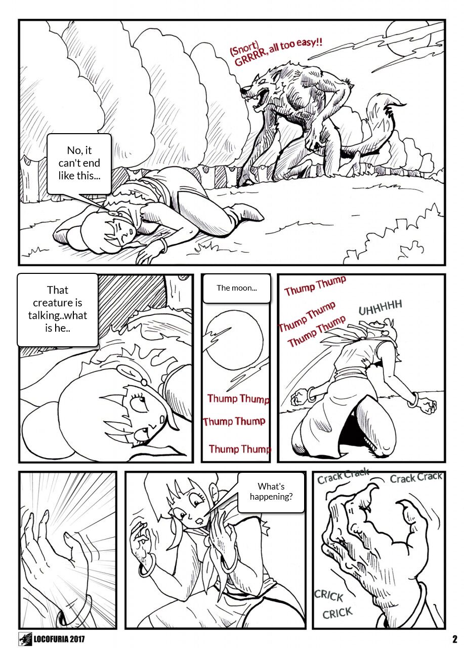 Lycanball with dialogue page 2 full