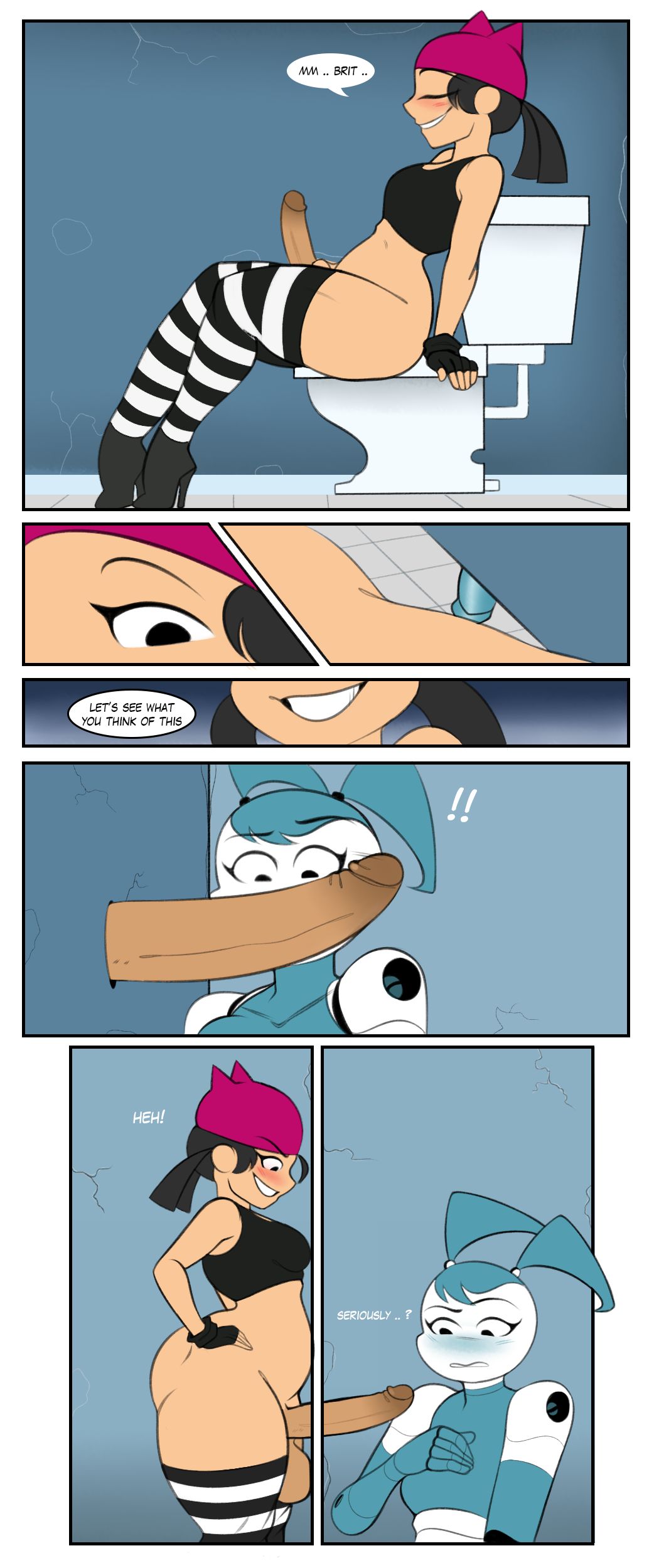 XJ9 and the Glory hole page 2 full
