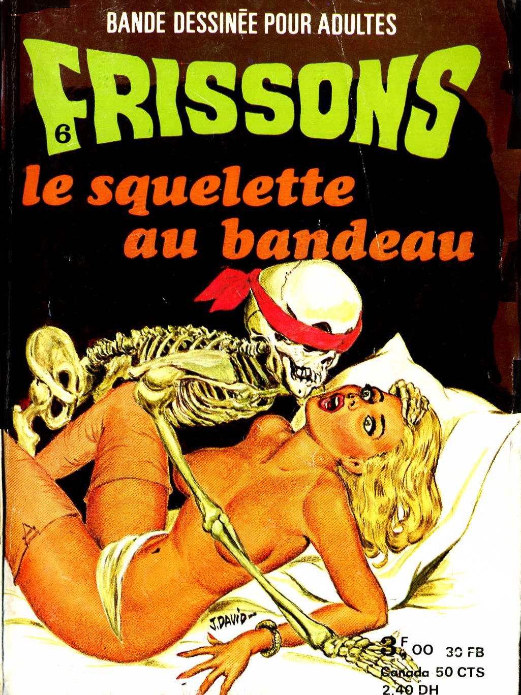 PFA - Frissons #06 Le squelette au bandeau page 1 full