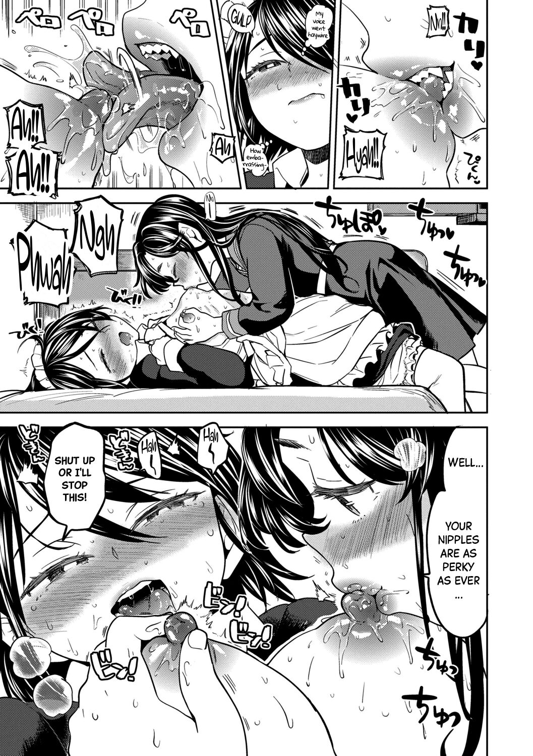 Mochizuki Ketsueki Kenkyuujo no Musume Ch.2 | The Girl from the Mochizuki Blood Science Lab Ch.2 page 9 full