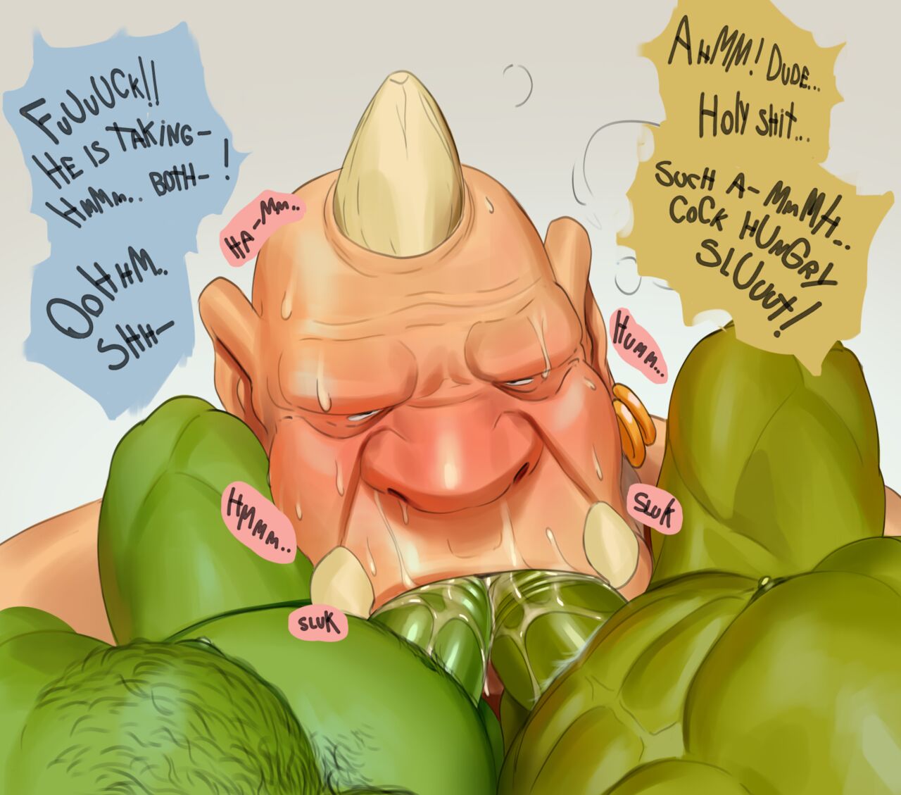 Ogre and Goblin Brothers Having Fun page 6 full