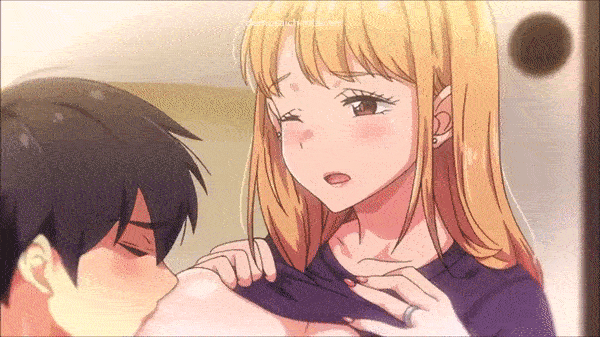 Ane wa Yanmama Junyuu-chuu 1 animated GIF page 1 full
