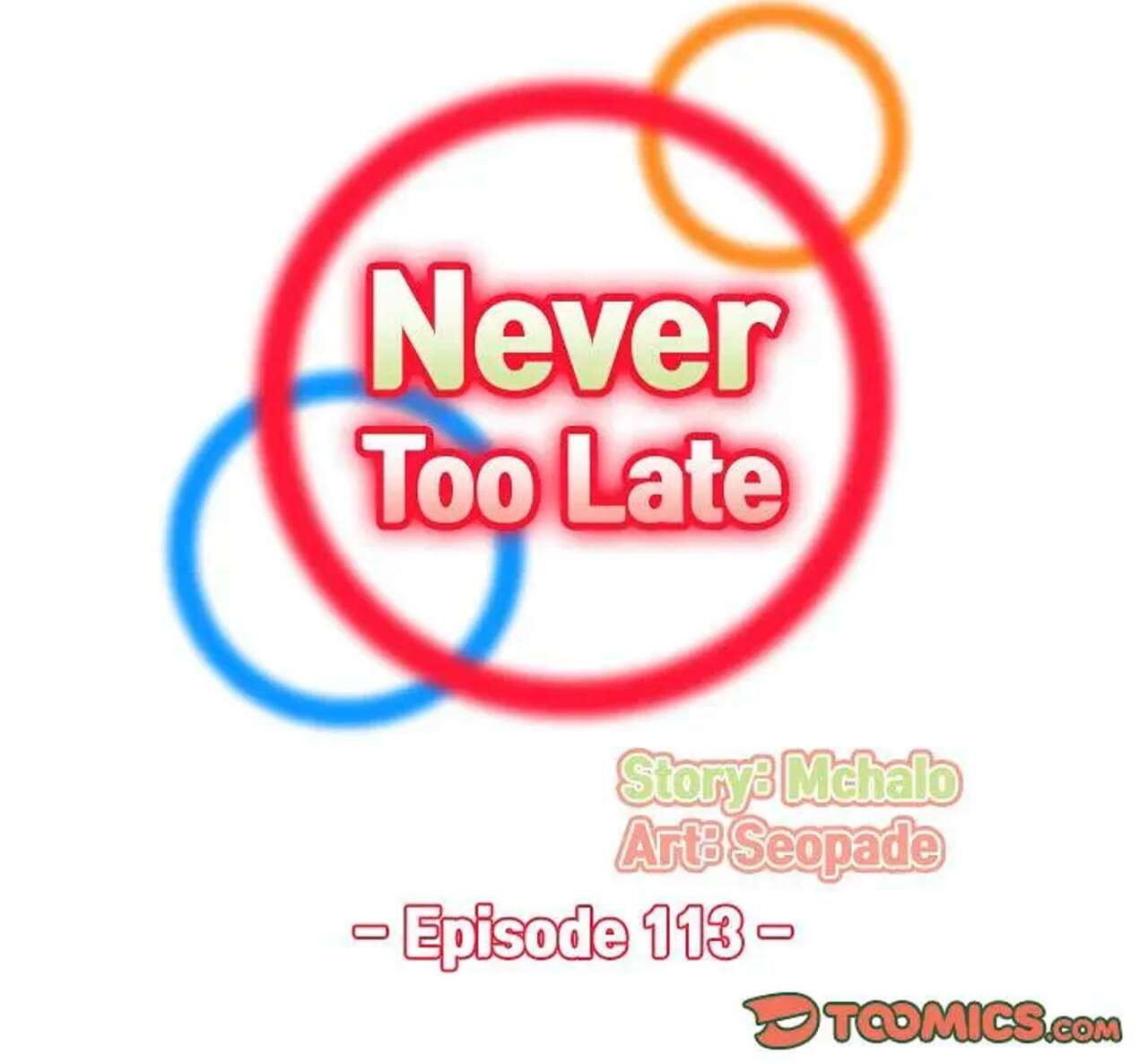 Never Too Late / My Mom Is a Female College Student 113 - 120 page 1 full