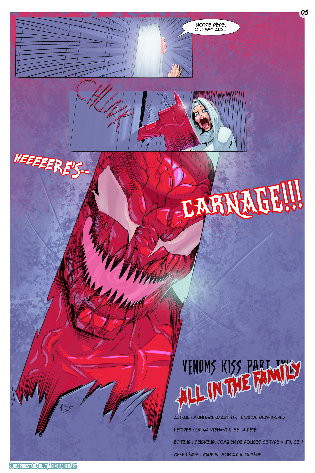 Venom's Kiss #2 - All in the Family page 5 full