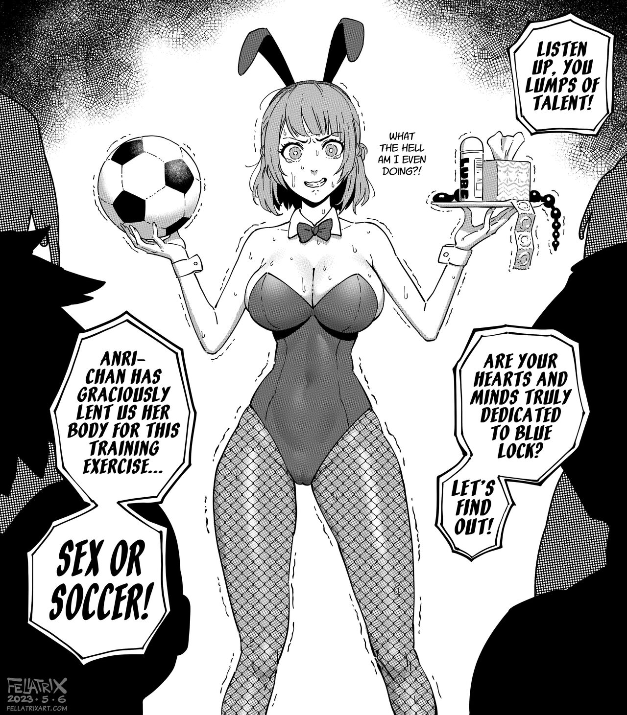 Embarrassed Bunnygirl page 2 full
