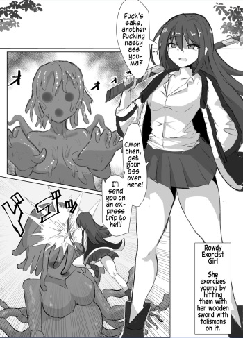 Yankee Taimashi-chan Naedoko Shikyuuka | A Rowdy Exorcist Girl's Transformation Into a Seedbed Womb cover