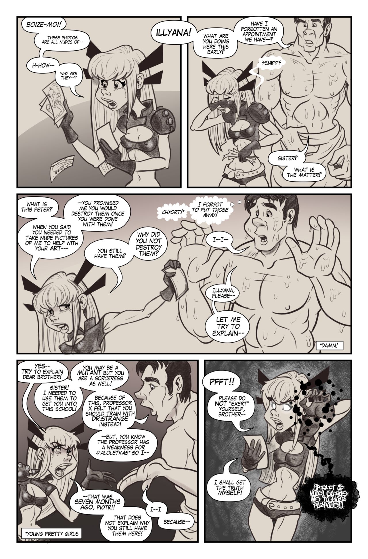 The Uncanny Magik page 6 full