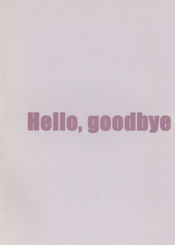 Hello, Goodbye cover
