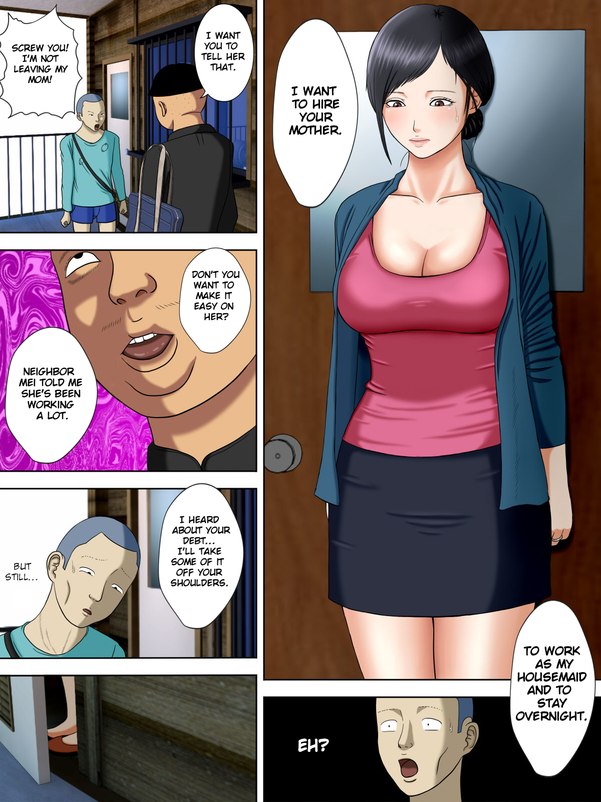Otto wa Gokuchuu, Ippou Tsuma wa... 2 ~Shakkin no Kata ni Tsuma ga Ooya no Musuko no Kaseifu ni Narimashite...~ page 4 full