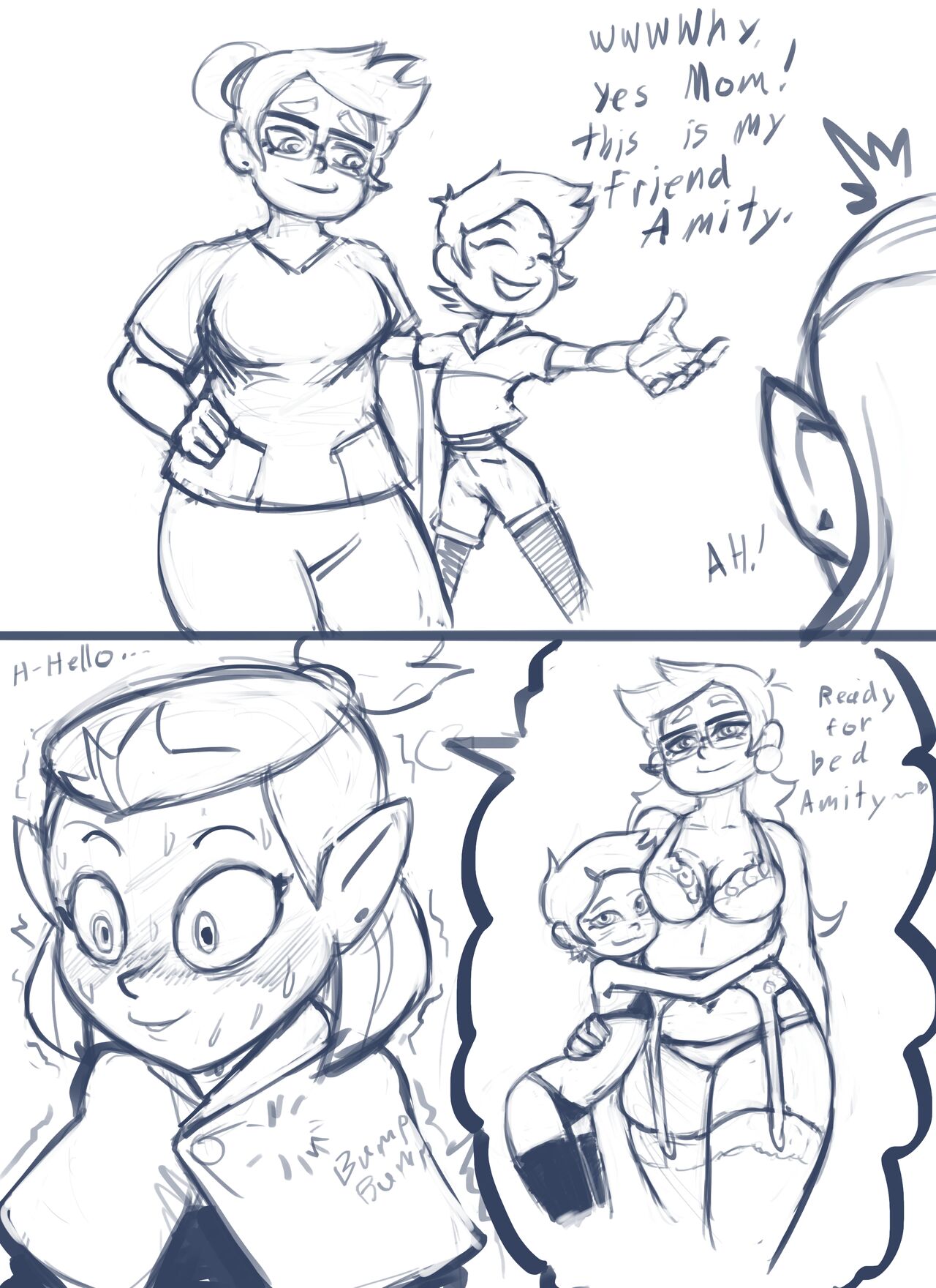 Amity Blight's Obsession With Camila Noceda page 1 full