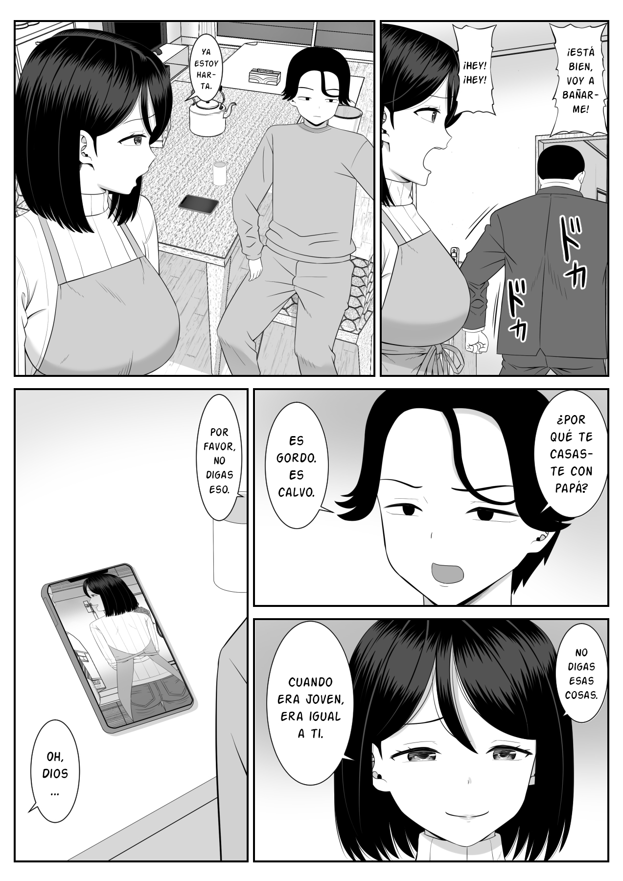Shishunki Musuko wa Okaa-san ni Yokujou suru page 5 full