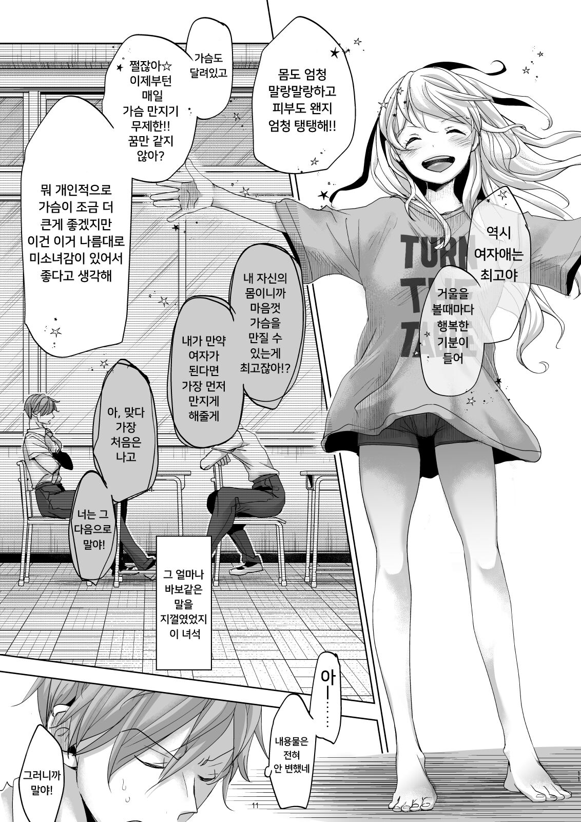 Onnanoko ni Nattara Yaritai Koto | 여자가 된다면 하고 싶은 것 page 10 full