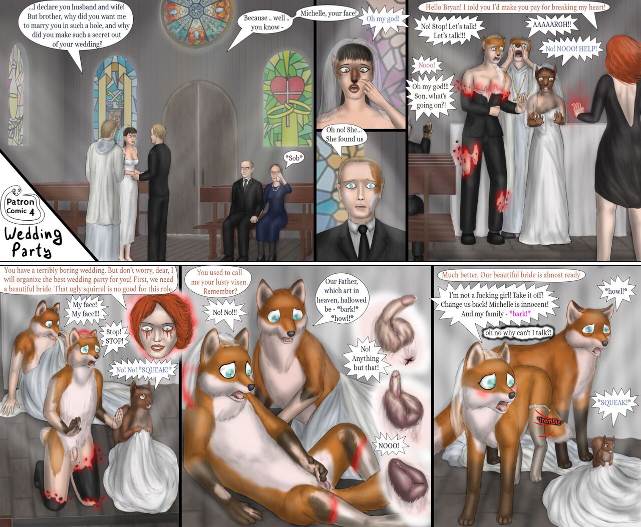 Wedding Party page 1 full