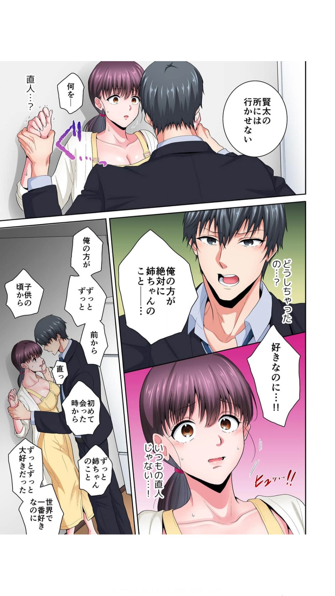 寝取られた姉～彼氏の目の前、私を抱いたのは弟でした…【フルカラー】 1巻 page 9 full