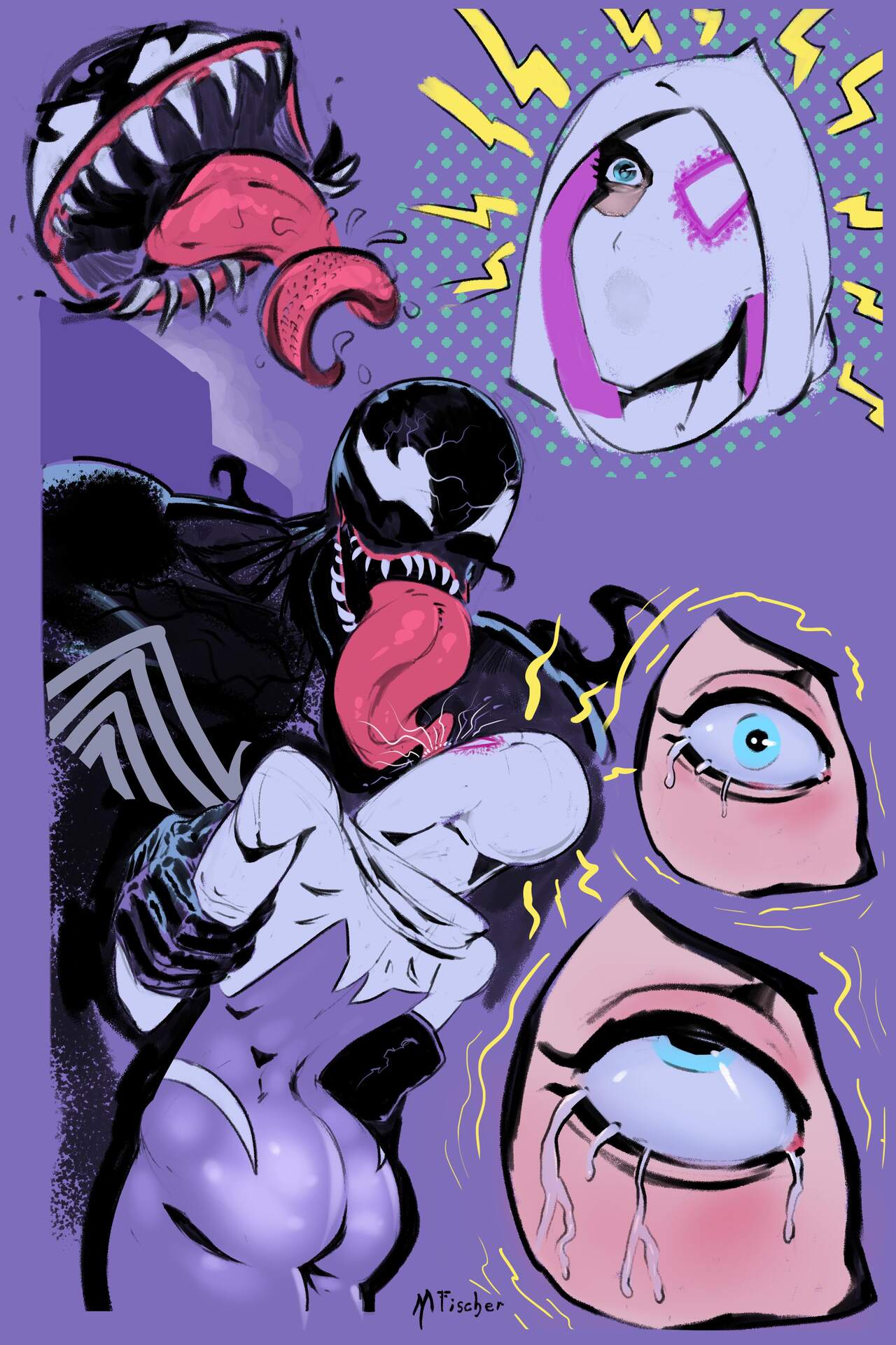 Venom's Kiss #1 - Spider-Gwen vs Venom page 2 full