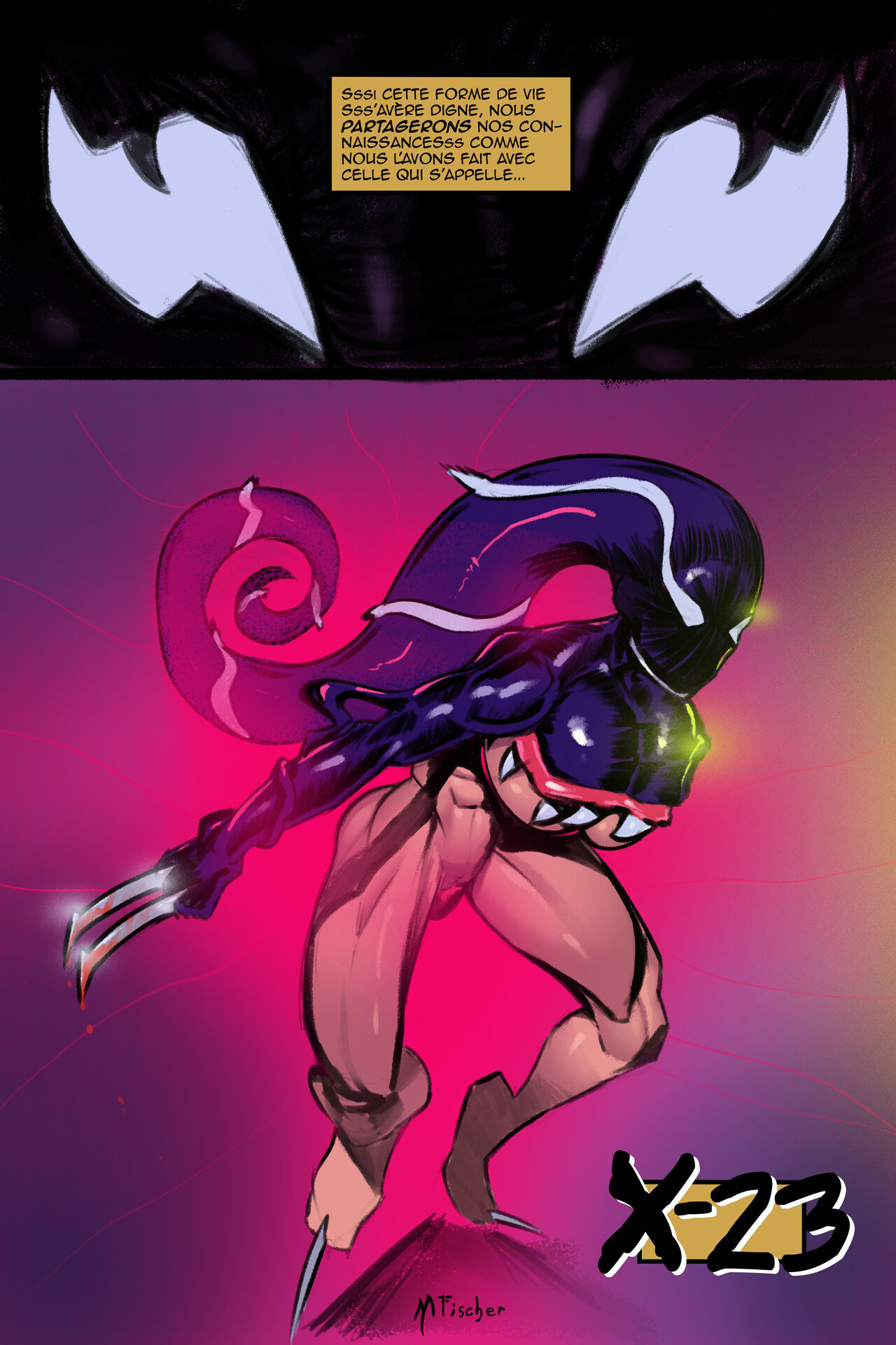 Venom's Kiss #1 - Spider-Gwen vs Venom page 9 full