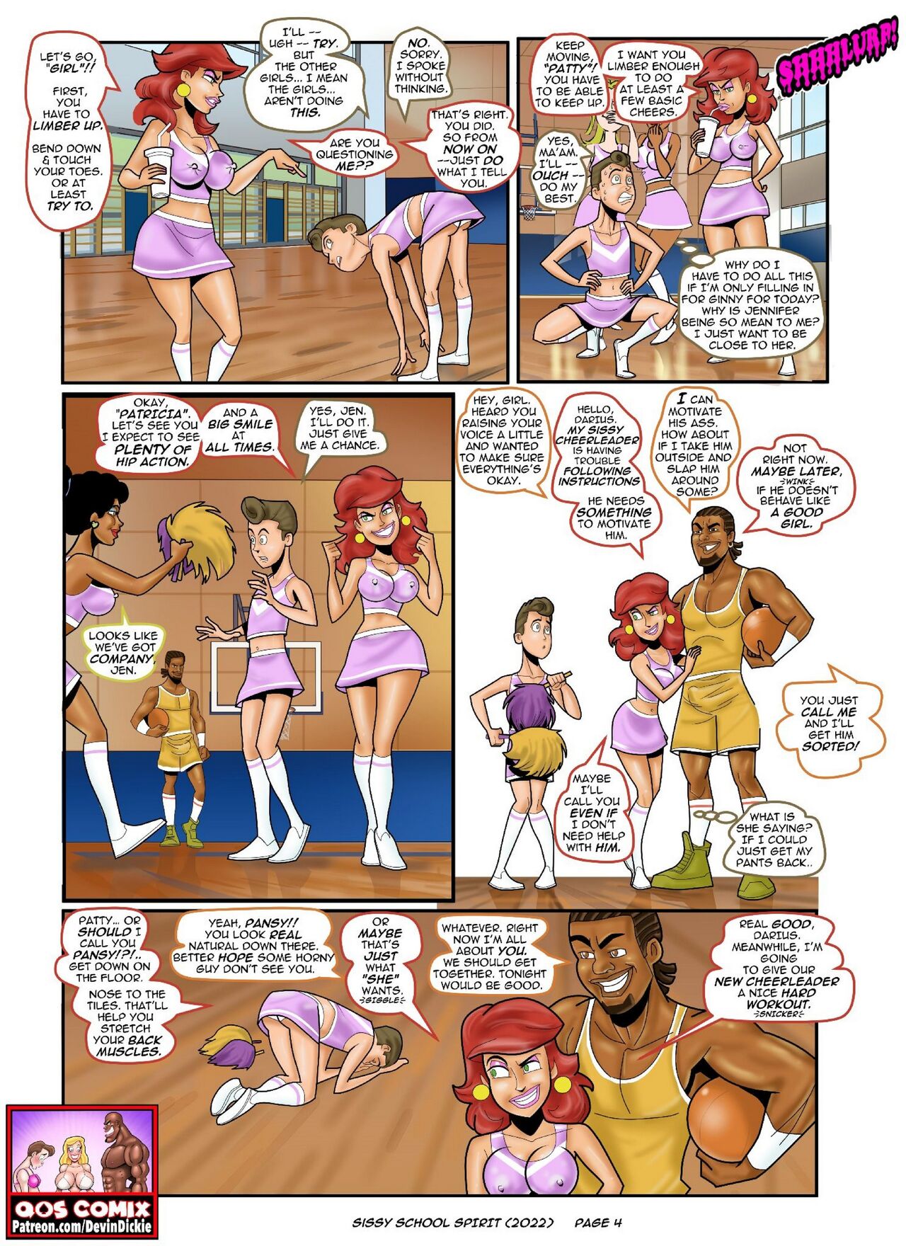 Devin Dickie - Sissy School Spirit page 4 full