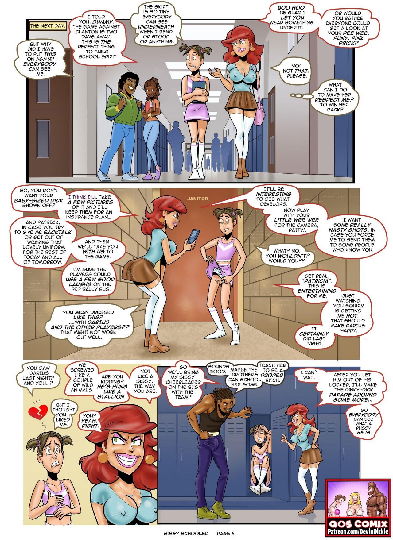 Devin Dickie - Sissy School Spirit page 5 full
