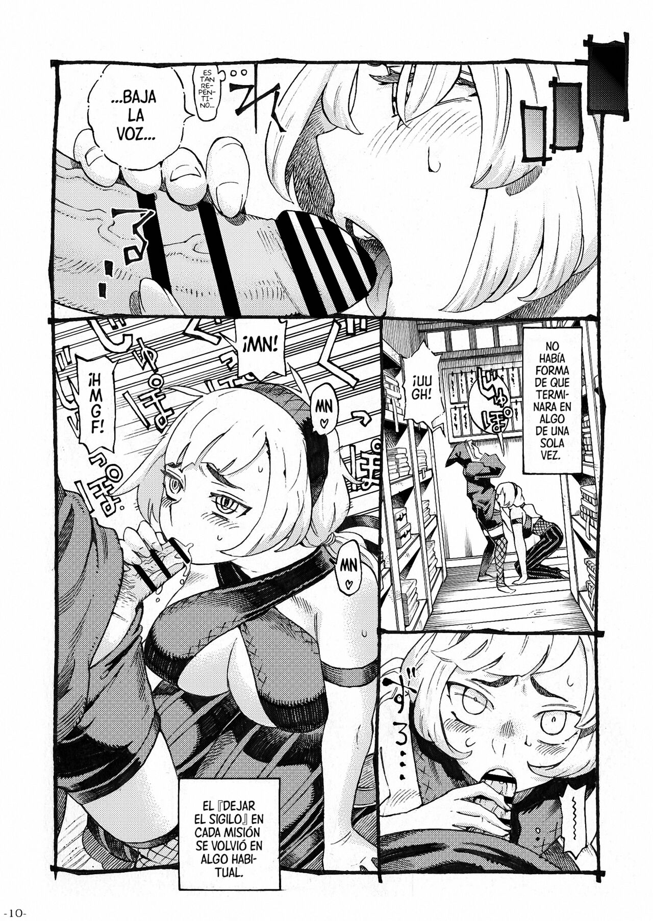 Kunoichi wa Deshi to Oshinobi de | Una Kunoichi De Incógnito Con Su Aprendiz page 10 full