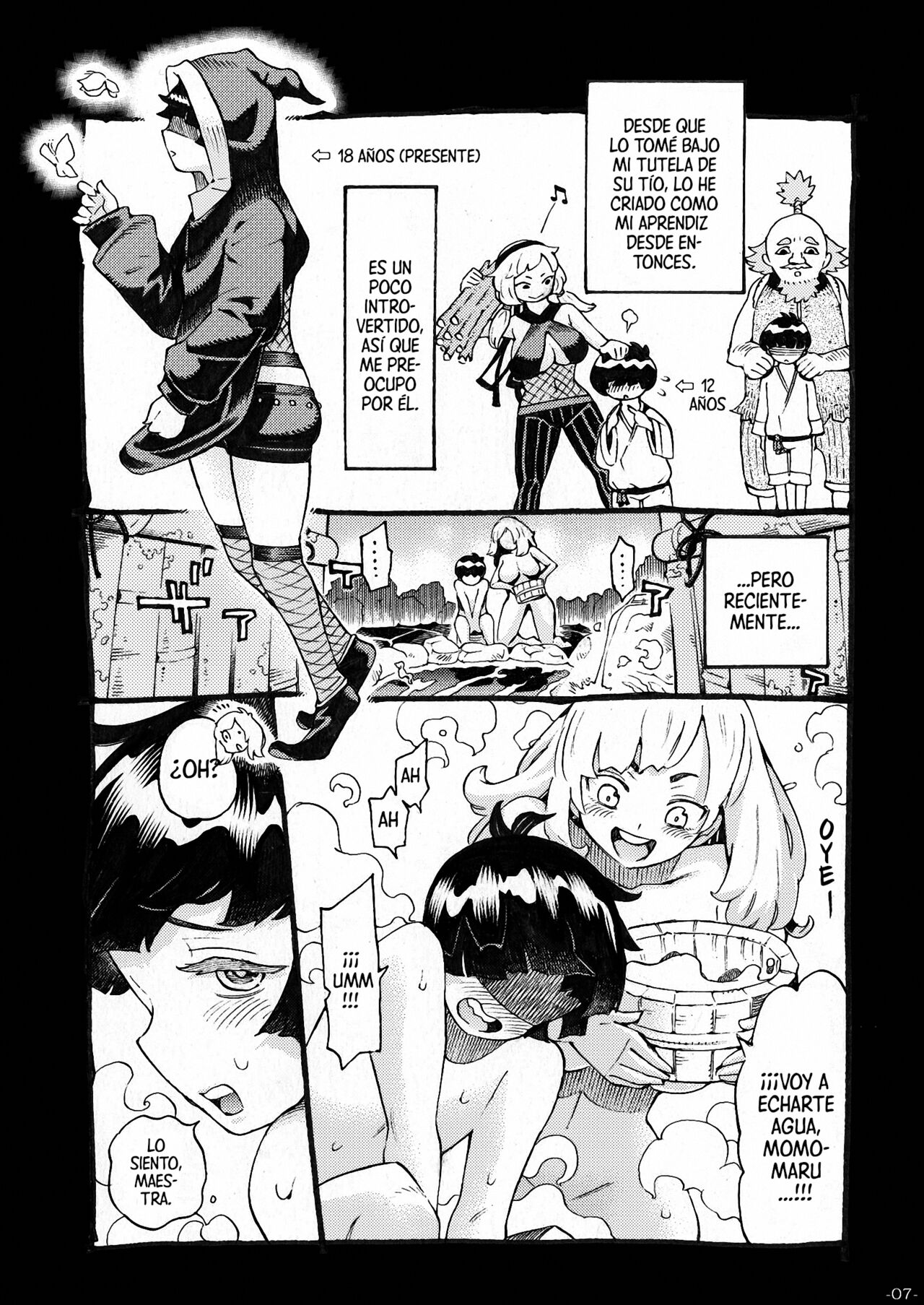 Kunoichi wa Deshi to Oshinobi de | Una Kunoichi De Incógnito Con Su Aprendiz page 7 full