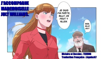 Driving Miss July / J'accompagne Mademoiselle July Williams cover