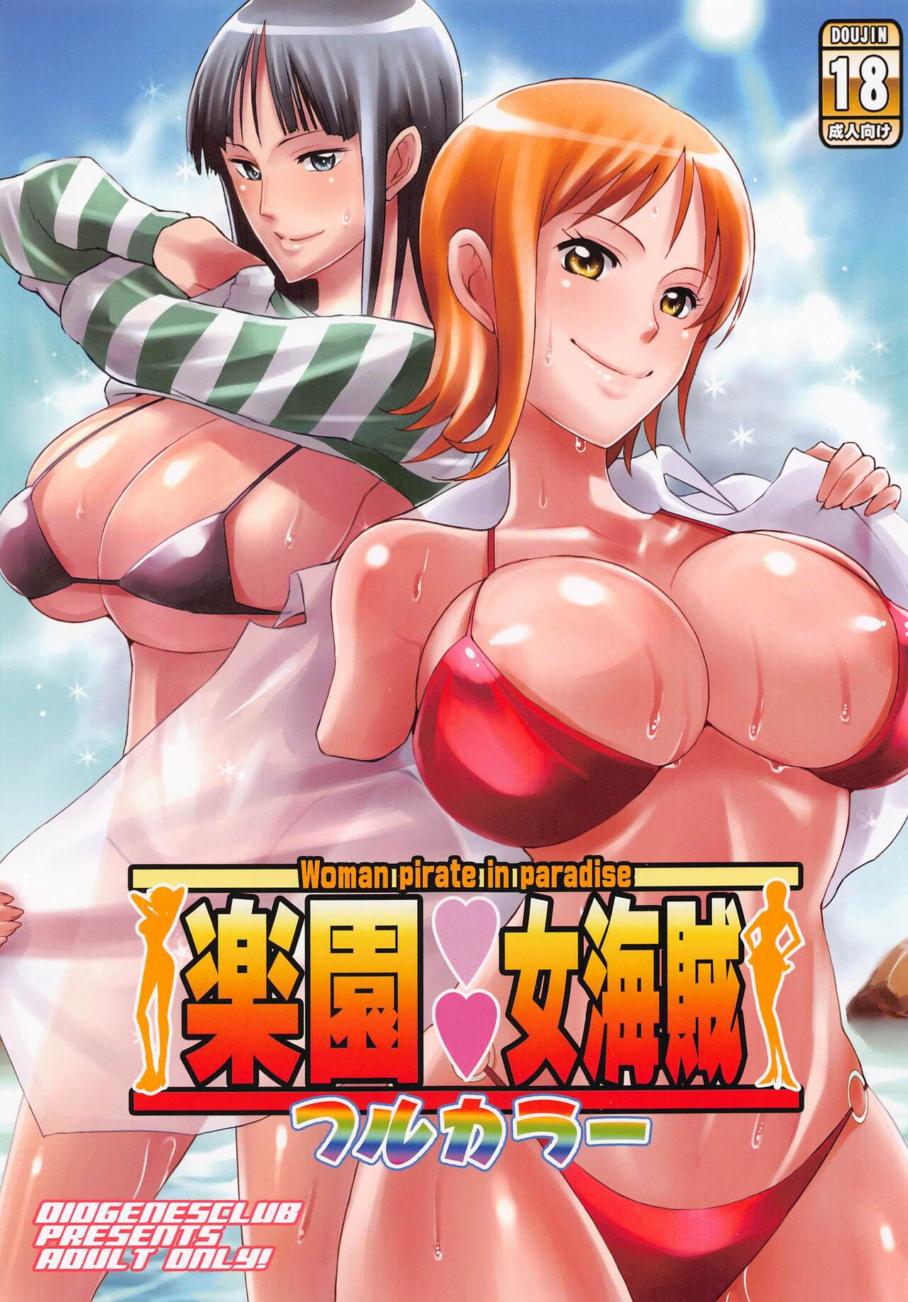 Rakuen Onna Kaizoku - Woman pirate in paradise Full Color page 1 full