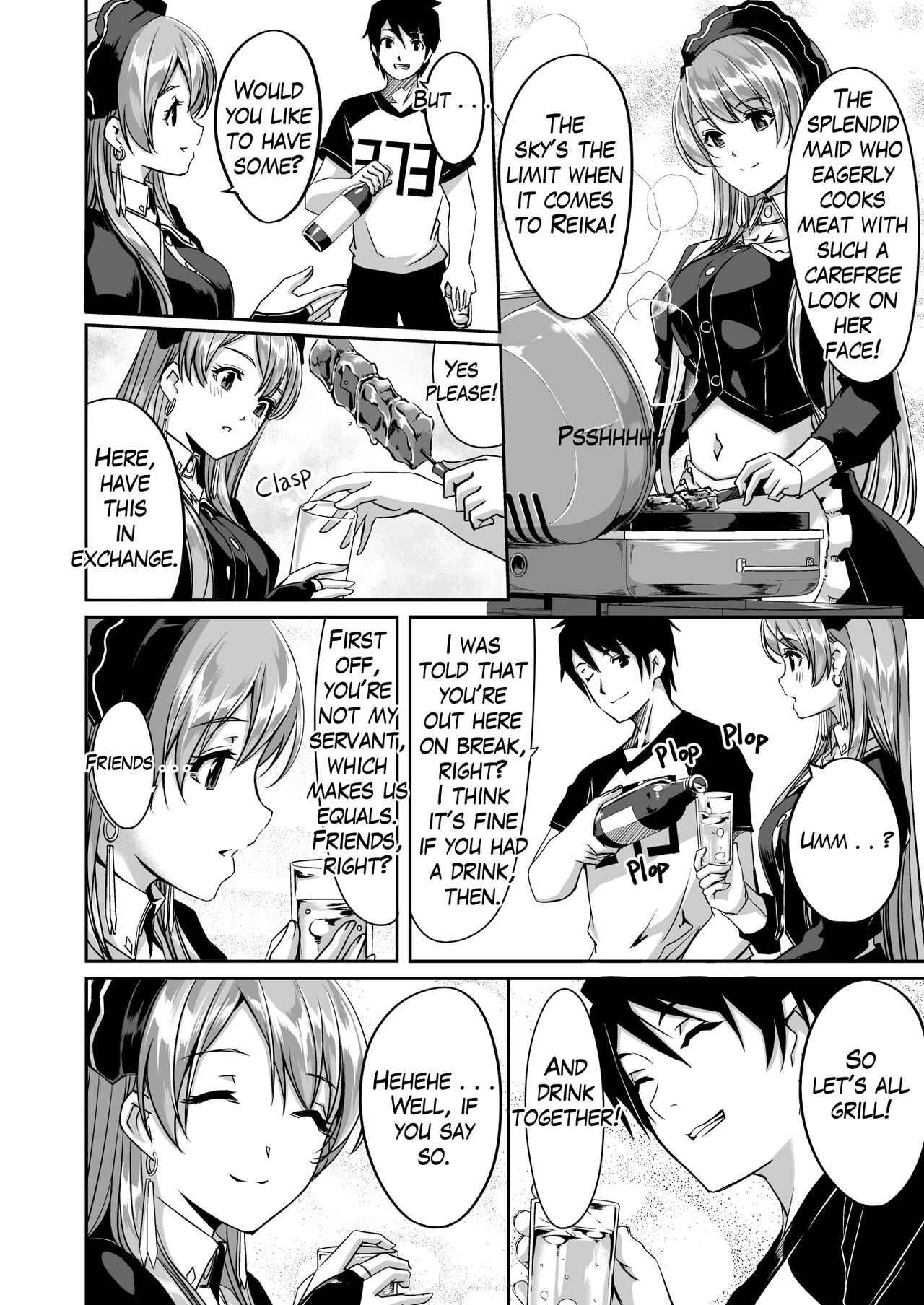 Reika is a my splendid maid : Ep03 page 6 full