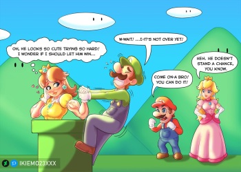 nintendo muscle girl cover