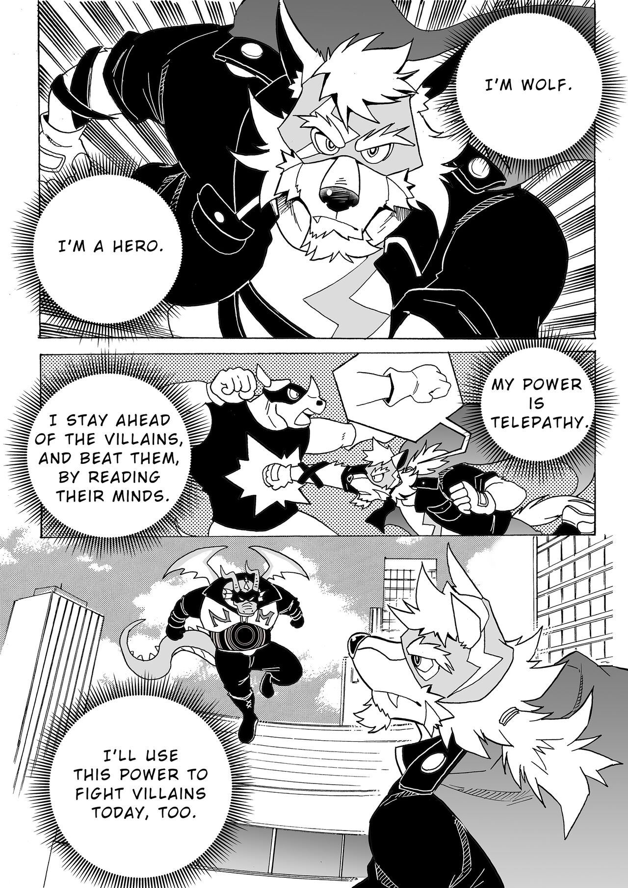 Until the Fall of the Telepathic Hero page 2 full