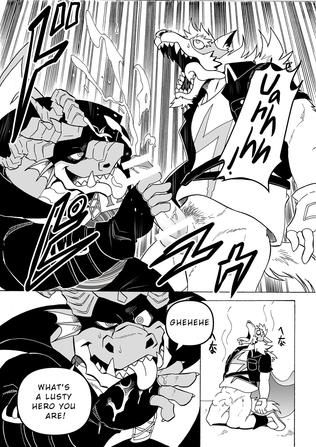 Until the Fall of the Telepathic Hero page 9 full