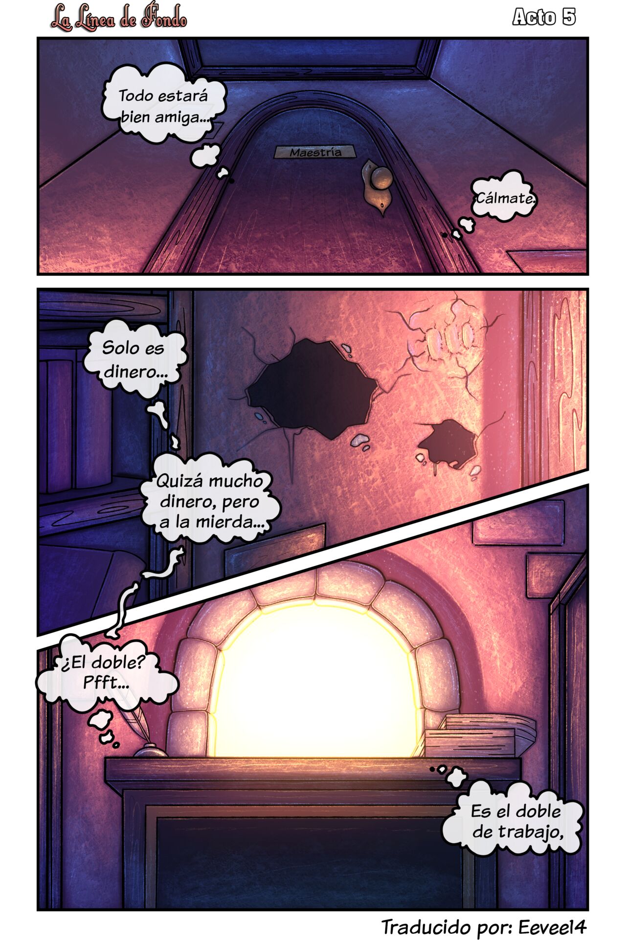 Wanderlust Capítulo 5: La Línea de Fondo page 1 full