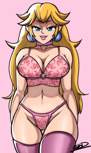 Lingerie Mario girls cover