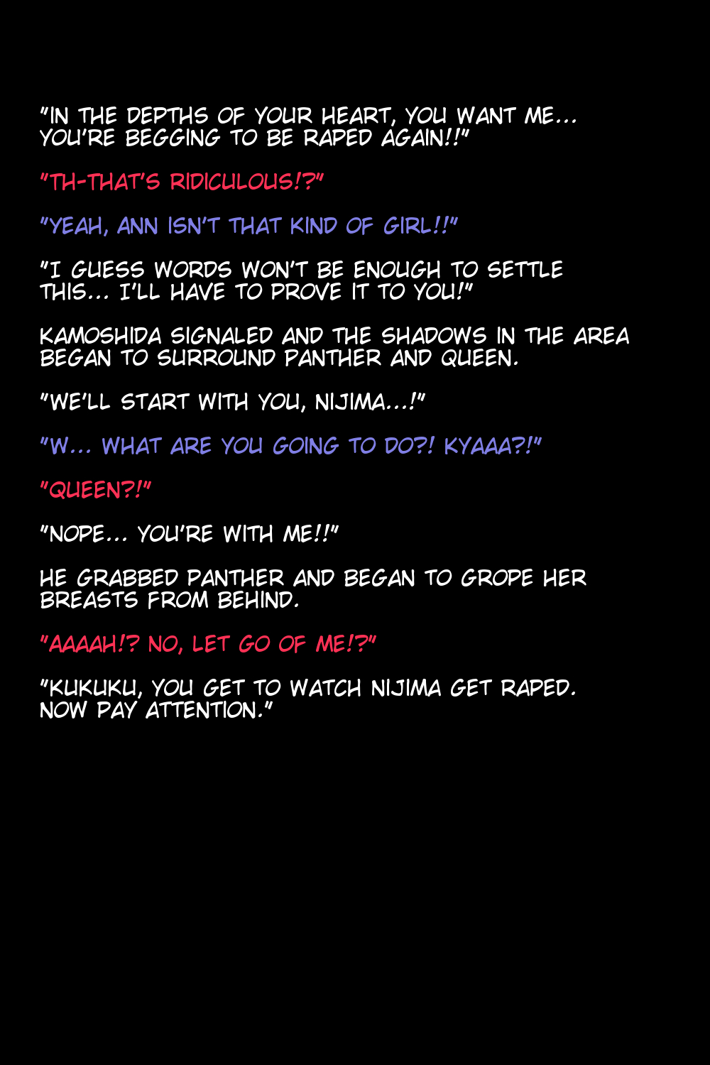 Phantom Thieves and Fellows Lewdified!? Chapter 2 and 4 page 4 full