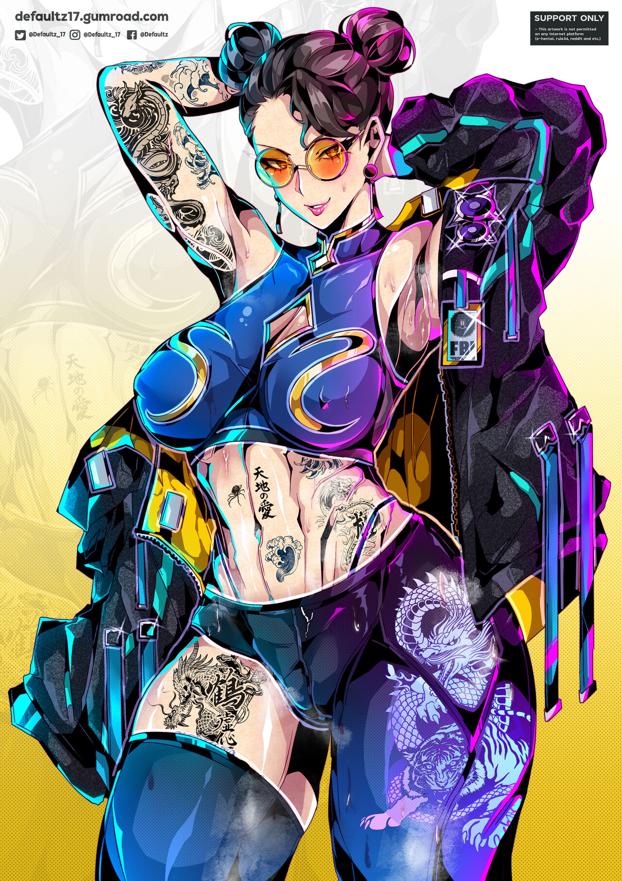 2023 Chun-Li Street Fighter 6 Gumroad Rewards page 5 full