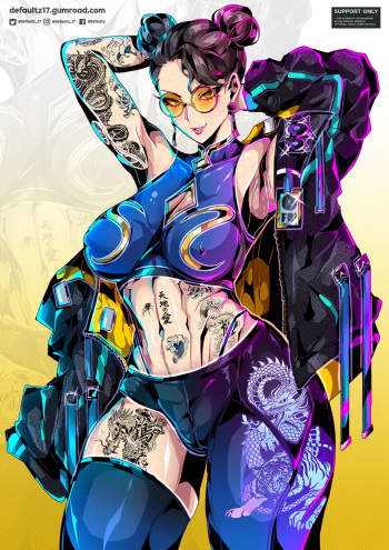 2023 Chun-Li Street Fighter 6 Gumroad Rewards cover