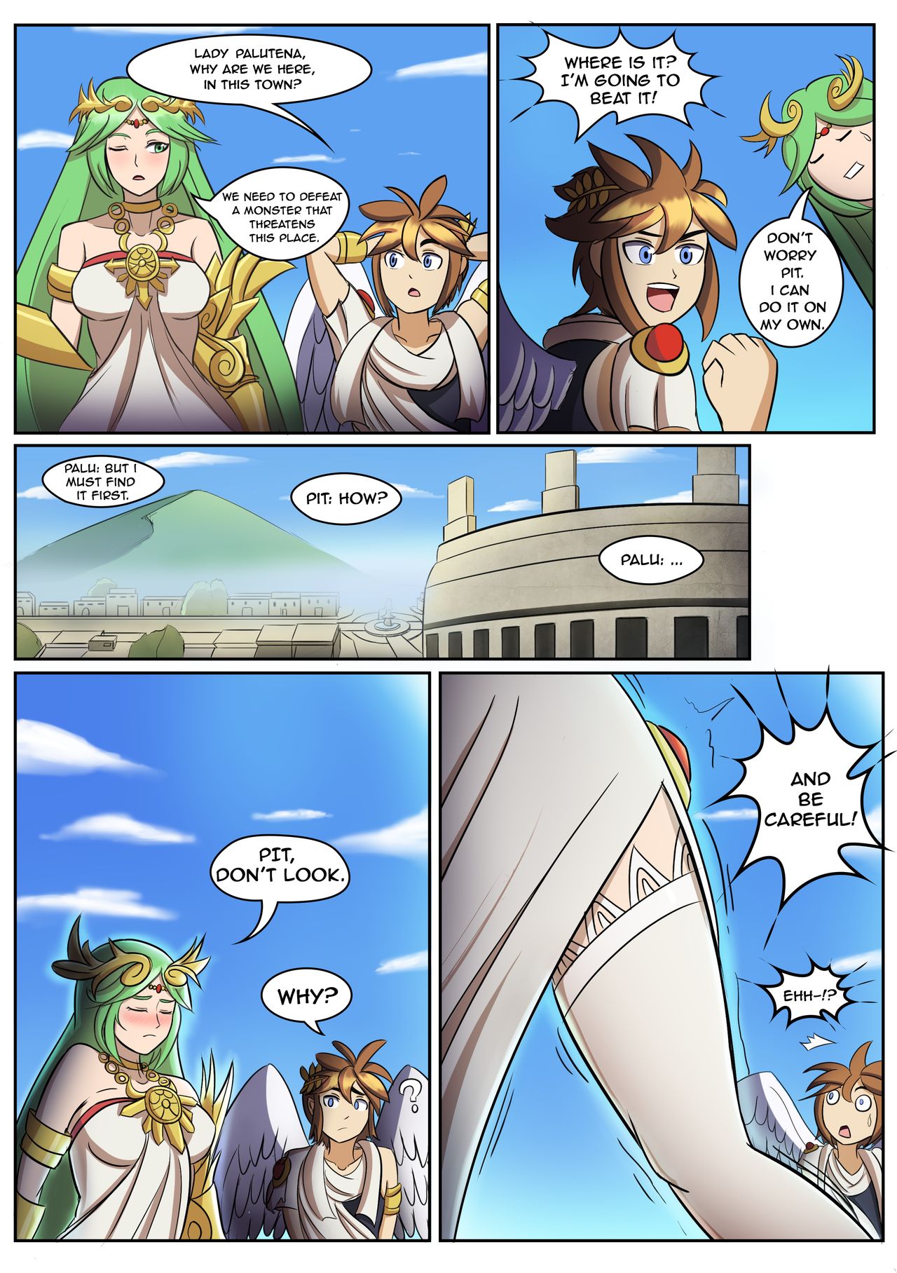 A Gigantic Palutena page 1 full