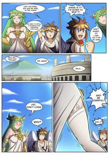 A Gigantic Palutena cover