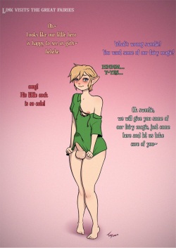 Toby Art - Link Visits the Great Fairies