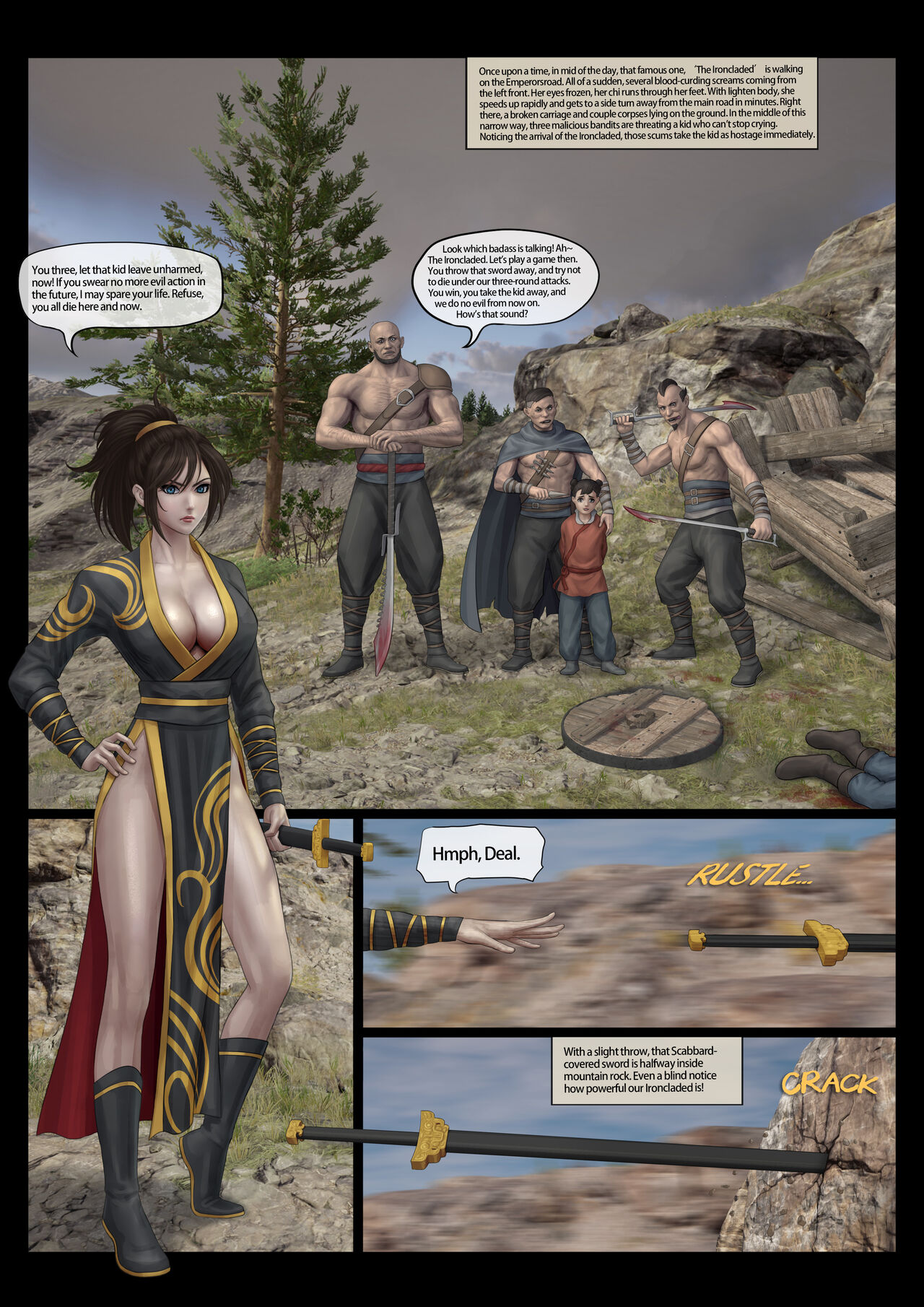 The Ironcladed: Part 1 page 1 full